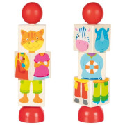 Drehpuzzle "4 Tiere" - hier geht kein...