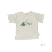 T-Shirt "Fische", 100% Baumwolle (kbA) 62/68