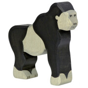 Holzfigur "Gorilla", Holztiger Holzfiguren...