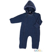 Wollfleece-Overall "dunkel-marine:...