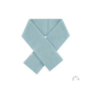 Schal "eisblau  80cm", -  Einsteckschal...