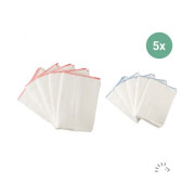5x Prefold-Einlagewindel organic 4-8-4-lagig, 100%...