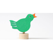 Geburtstagsstecker "singender Vogel,...