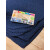 Baby-Strickdecke "Sissi", Wolle/Seide, marine