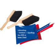 Set: 1 Kinderkehrschaufel + 1 Handfeger (blau oder rot)