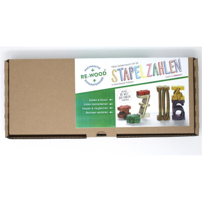 Stapelzahlen°° "Montessori Farben" für den 100-er Zahlenraum - statt 53,99 €