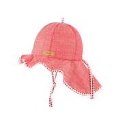 Sommerhut "mohn mit gepunkteter Einfassung - pure...