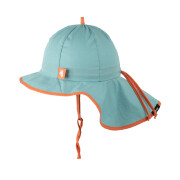 Sommerhut "mint mit orangefarbener Einfassung pure...