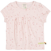 Tunika "Kreise chili auf rosé (rosa) - loud +...