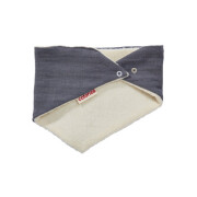 Wende-Halstuch "grauer Musselin/Frottee", 100%...