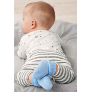 Nicky-Hose "grau/weiß - 100% Baumwolle...