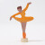 Geburtstagsstecker "Ballerina Orangenblüte",  Grimms, Holz, Steckfigur für Geburtstagskranz (ohne Kranz, ohne weitere Deko)