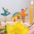 Geburtstagsstecker "Ballerina Orangenblüte",  Grimms, Holz, Steckfigur für Geburtstagskranz (ohne Kranz, ohne weitere Deko)