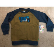 SweatShirt "Kipplaster auf olive, denim...
