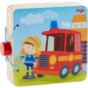 Holzbuch "Feuerwehr" Babybuch bzw. Bilderbuch...