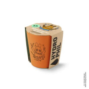 Zahnputzbecher "Maus auf Orange"