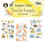 Tattoos "tierische Kumpels" 3 Bögen temporäre Tattoos OShea