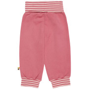 BundHose "mauve mit Ringel-Bund - loud +...