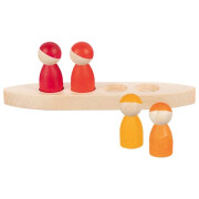 "gokis 4 Figuren im Boot" zum Hineinstecken,...