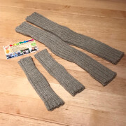 Stulpen "beige-meliert 15cm" bzw....