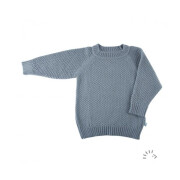 Pullover "hellgrau", gestrickt, 100% Schurwolle...