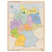 Schichtenpuzzle "Deutschland - 2 Schichten...