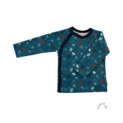 Wickelshirt "Pilze Petrol Mushrooms", 100%...