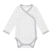 Wickelbody "Tropfen Dashes" mit langem Arm,...