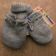 Fäustel "hellgraue Fausthandschuhe  -...