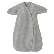 Strick-Schlafsack "mit Armen grau disana", 100%...