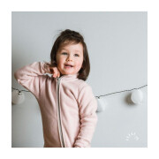 Fleece-Jacke "magnolienrosa -meliert", 100%...