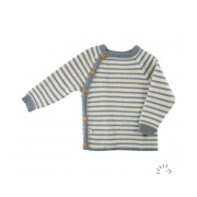 BabyWickelpulli "grau/ecru...