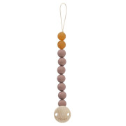Schnullerkette "heveas Tan Beige Naturkautschuk -...
