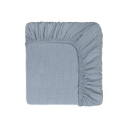 Musselin-Spannbettlaken "storm 70x140", 100%...