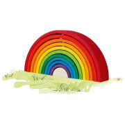 "gokis Bausteine Regenbogen: 11 Teile", AhornHolz