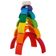 "gokis Bausteine Regenbogen: 11 Teile", AhornHolz