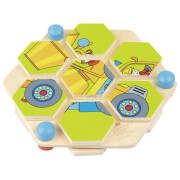 "Wabenpuzzle Baustelle", Holzpuzzle - nichts geht verloren - statt 14,99 € -