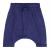 Baby-Shorts "navy marine", - leichter Slub Jersey, 100% Baumwolle (kbA)