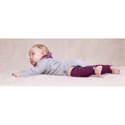 Bein-/ArmStulpen "orchidee 26cm oder 30cm" aus 70% Wolle (kbA)/ 30% Seide