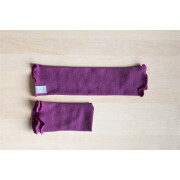 Bein-/ArmStulpen "orchidee 26cm oder 30cm" aus 70% Wolle (kbA)/ 30% Seide