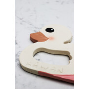 Set "Beißring tan beige+ Babygreifling...