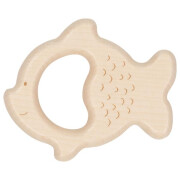 Greifling "Fischrassel", Holz, natur