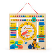 Lernuhr mit Kalender "Lerntafel Die Maus": Uhr,...