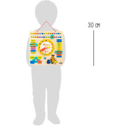 Lernuhr mit Kalender "Lerntafel Die Maus": Uhr,...