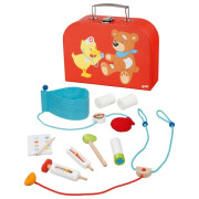 Arztkoffer für kleine Mediziner mit Karton-Koffer,...
