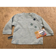 Shirt "sage-melange/natur mit Stern - pimp das...