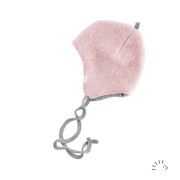 Mütze "mangnolia-rosa--meliert" Baumwolle...