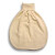 Strampelsack, Frottee, 100% Schurwolle, natur