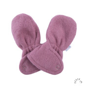 Baumwollfleece-Fäustel "blackberry", 100%...
