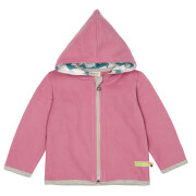 Fleece-Jacke "Grape (Wein), Kapuze mit...